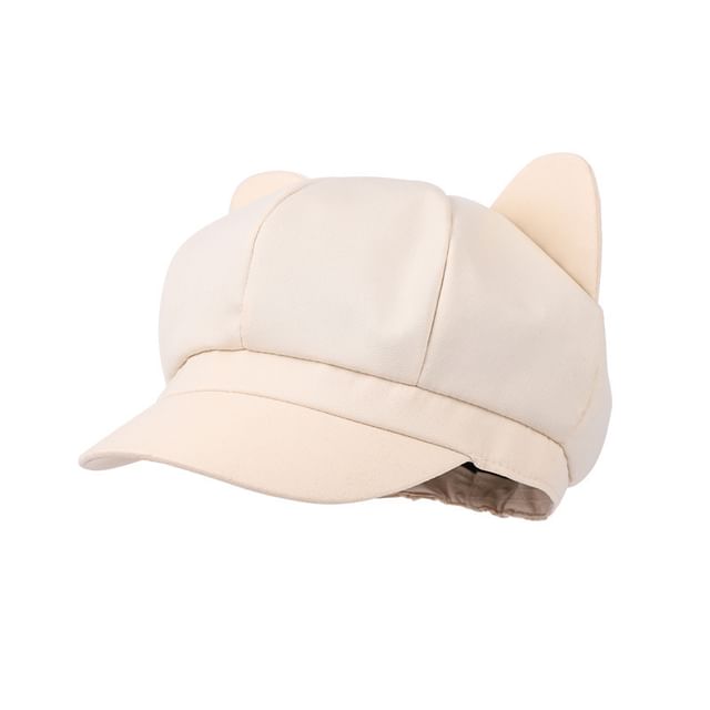 Cat Newsboy Cap Ear