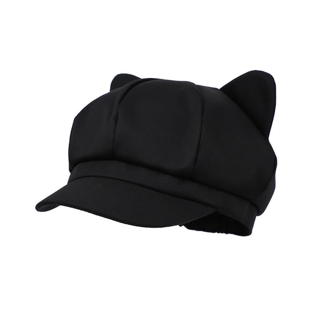 Cat Newsboy Cap Ear