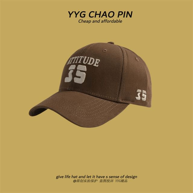 Baseball Cap Letter Embroidered