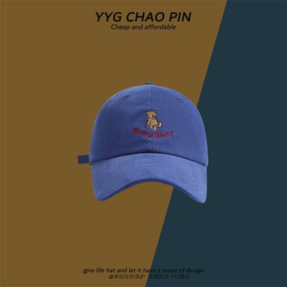Cap Bear Embroidered Baseball