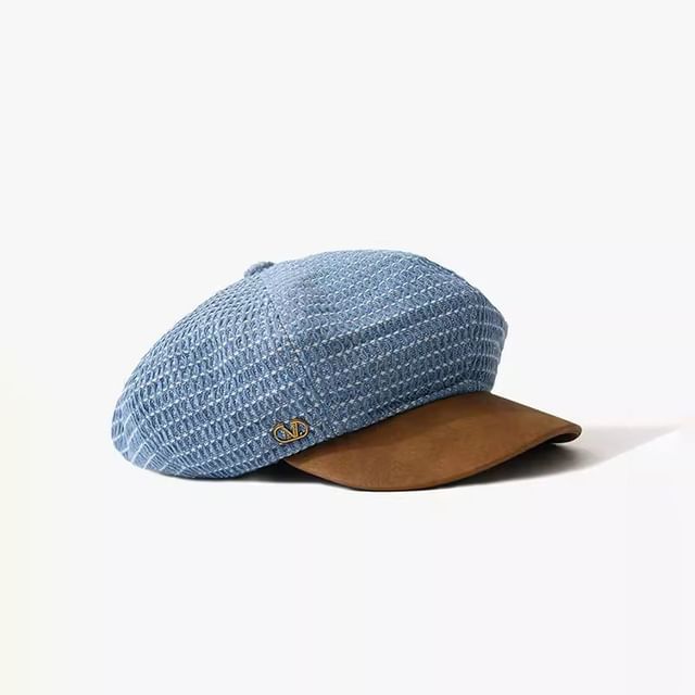 Beret Newsboy / Denim Cap