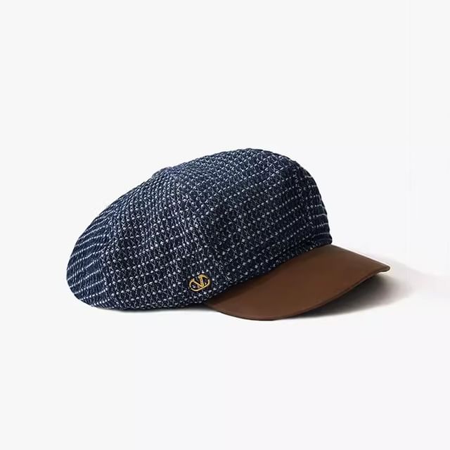 Beret Newsboy / Denim Cap