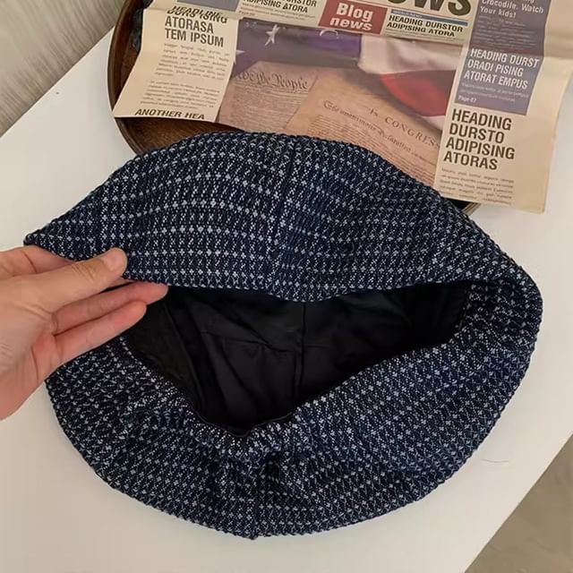 Beret Newsboy / Denim Cap