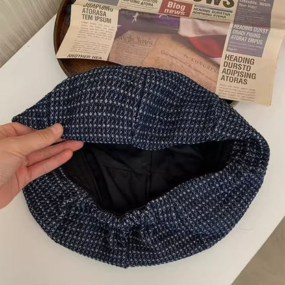 Beret Newsboy / Denim Cap