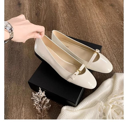 Wholesale SampleAlmond Toe Mary Jane Shoes