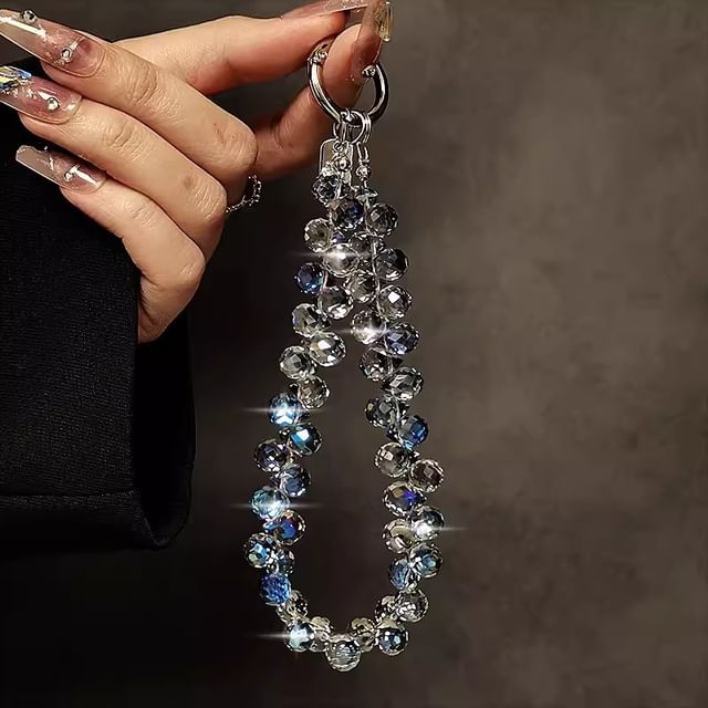 Phone Crystal Faux Strap