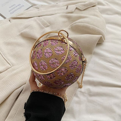Bag Sequin Evening Sphere
