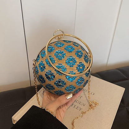 Bag Sequin Evening Sphere