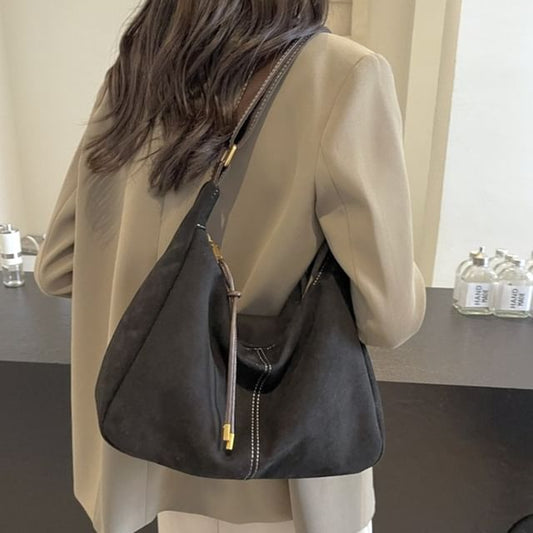 Faux Shoulder Bag Leather