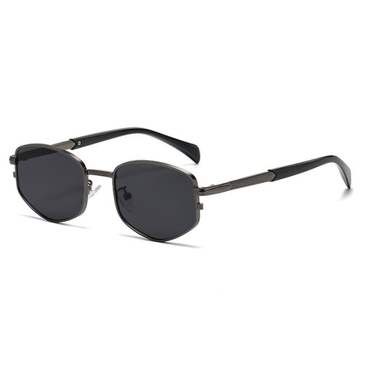Sample Geometric Metal Frame Sunglasses