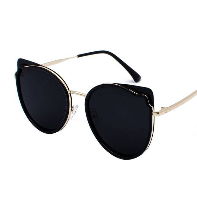 Sample Cat Eye Metal Frame Sunglasses