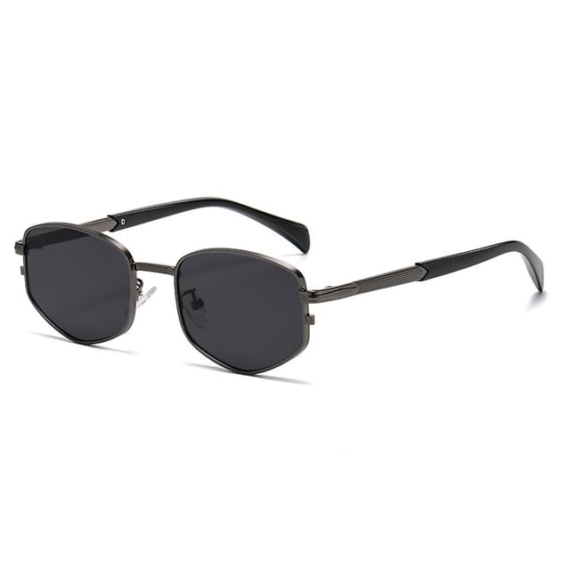 Sample Geometric Metal Frame Sunglasses