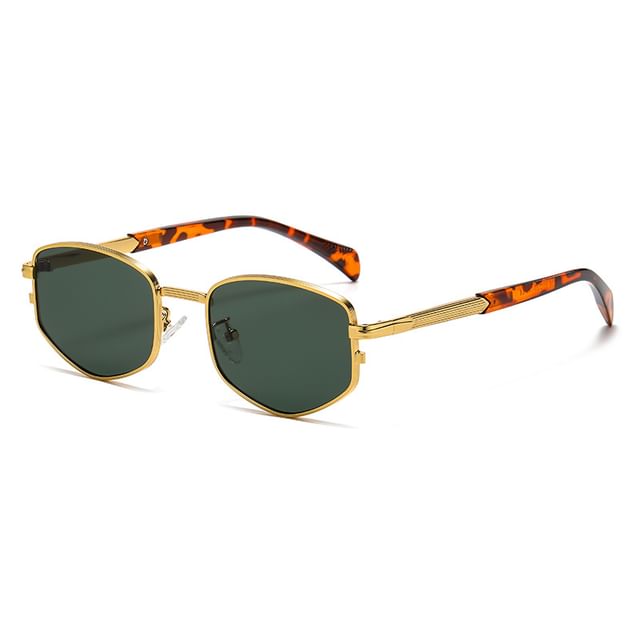 Sample Geometric Metal Frame Sunglasses