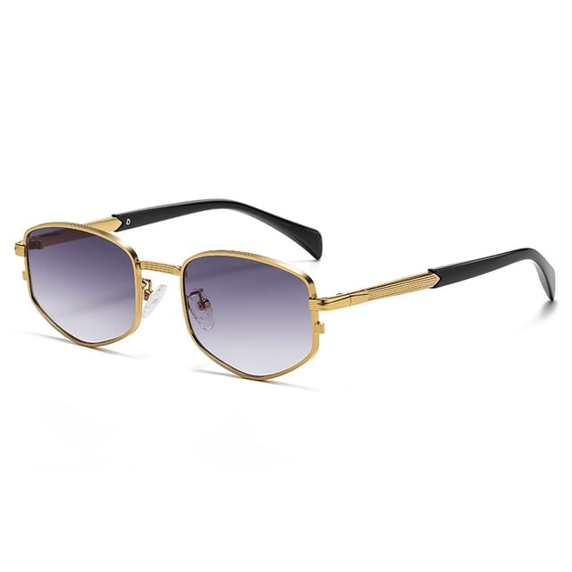Sample Geometric Metal Frame Sunglasses