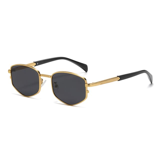 Sample Geometric Metal Frame Sunglasses