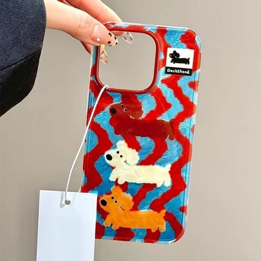 Set Phone Dog Strap / Case