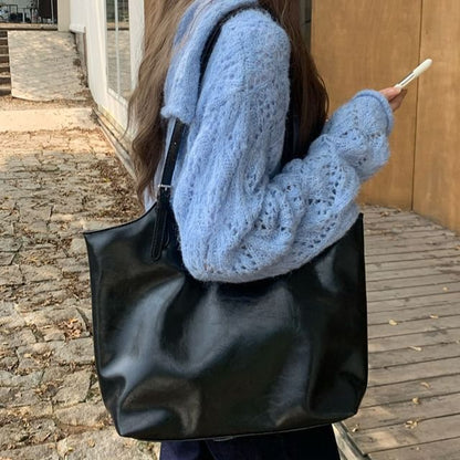 Wholesale Sample Bag Faux Plain Tote Leather