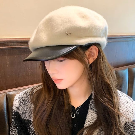 Newsboy Wool Cap