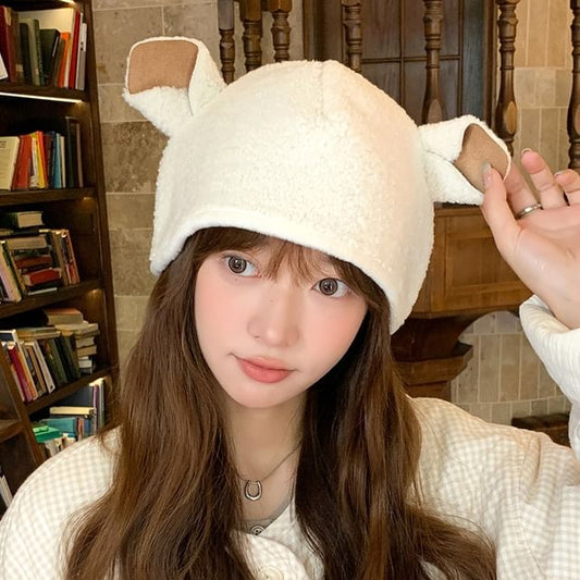 Fleece Hat Ear Sheep