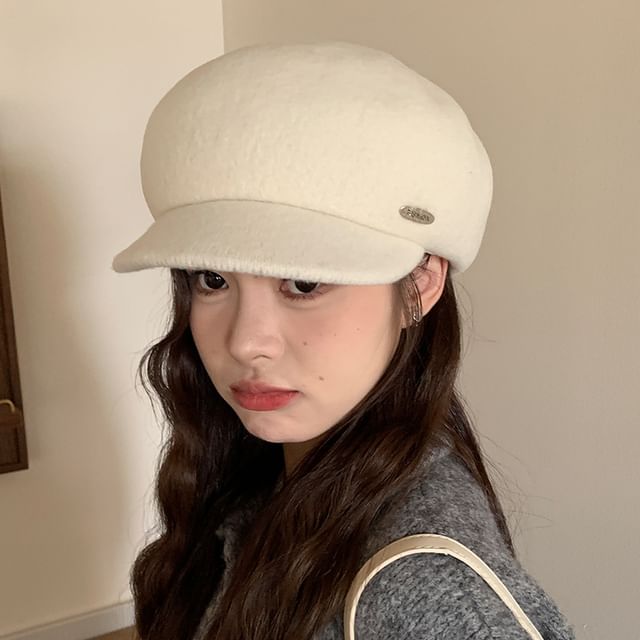 Plate Metal Cap Newsboy