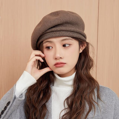 Beret Hat Studded