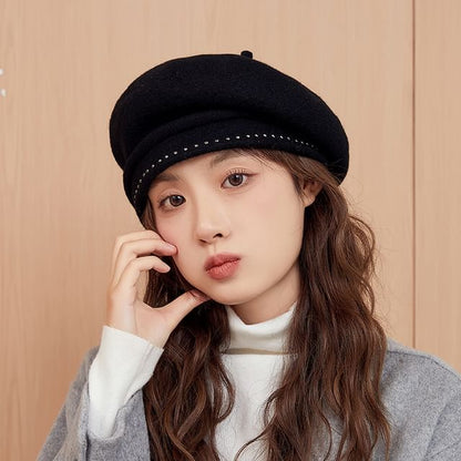Beret Hat Studded