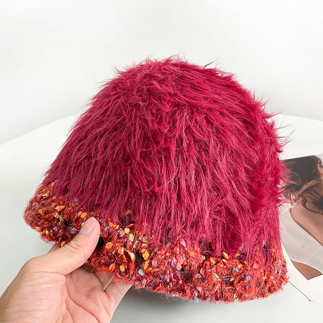 Melange Knit Beanie