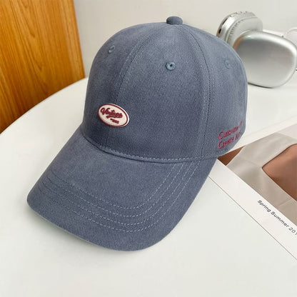 Cap Baseball Applique Lettering