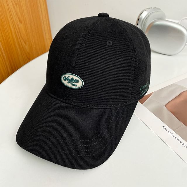 Cap Baseball Applique Lettering