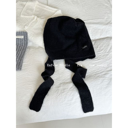 Hat Bonnet Cat Knit Ear