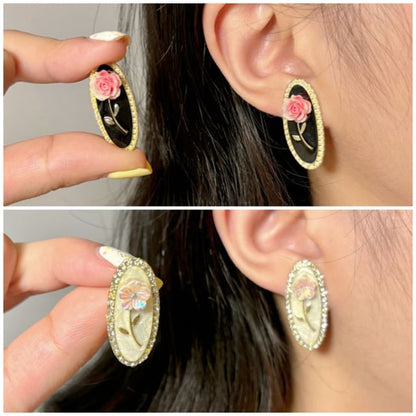 Flower Stud Earring