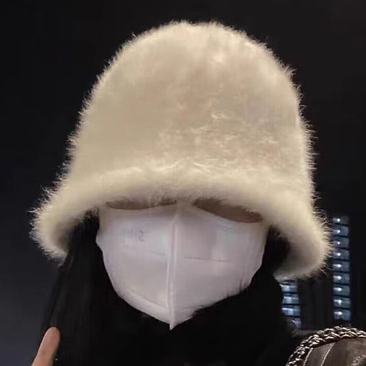 Bucket Hat Fluffy Plain