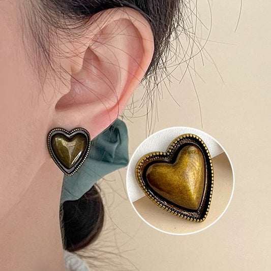 Wholesale Sample Heart Stud Earring / Clip-On Earring