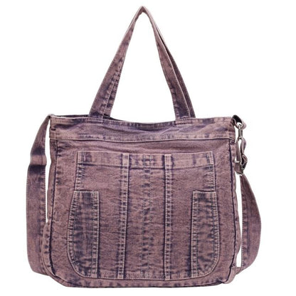 Crossbody Denim Bag Washed