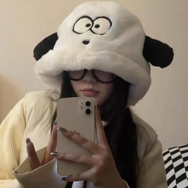 Hat Cartoon Fluffy Animal