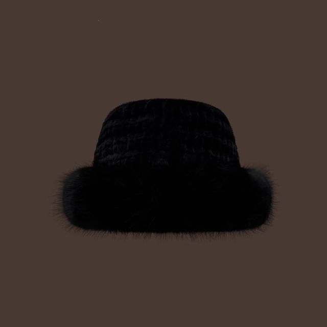 Fluffy Hat Panel / Bucket Plain