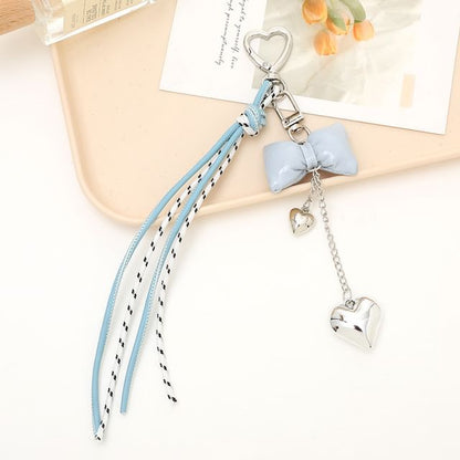 Charm Padded Bow Phone Knotted