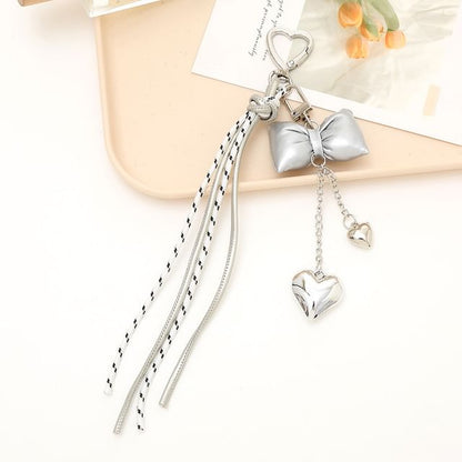 Charm Padded Bow Phone Knotted
