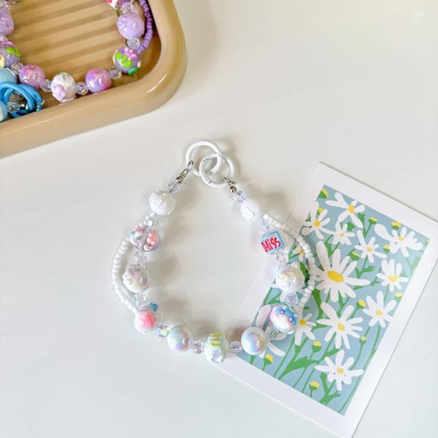 Layered Phone Bead Strap