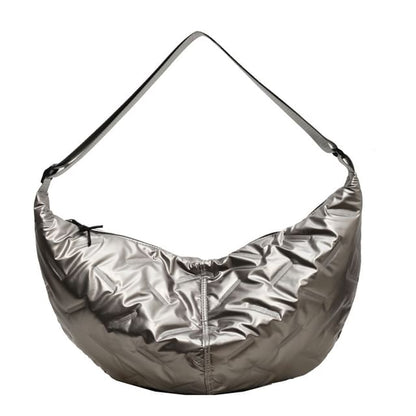 Plain Padded Crossbody Bag