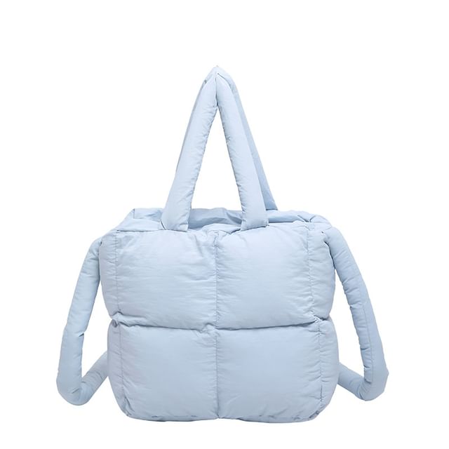 Puffer Plain Crossbody Bag