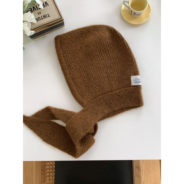 Applique Wool Balaclava