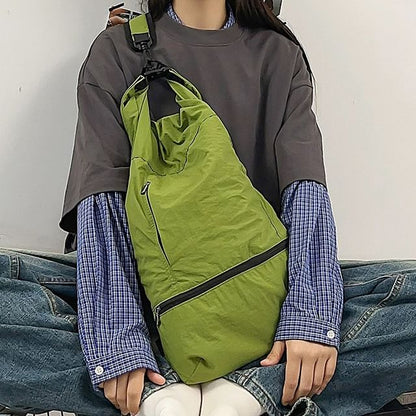 Plain Sling Nylon Bag