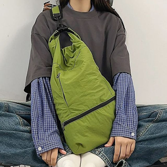 Plain Sling Nylon Bag