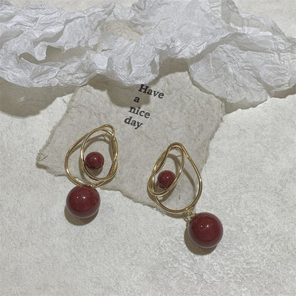 Beaded Drop Earring