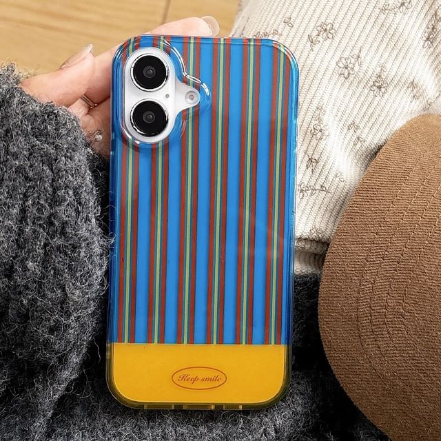 Strap Striped Phone / Case Set