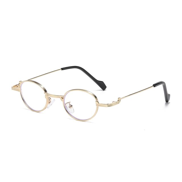 Round Metal Frame Sunglasses / Blue Light Blocking Eyeglasses