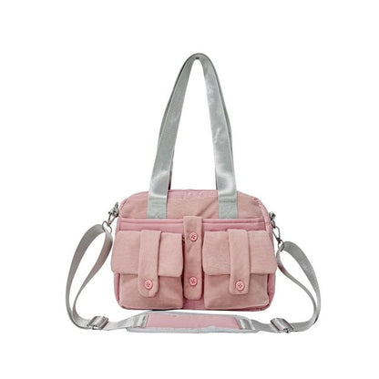 Multi-Pocket Plain Computer Bag
