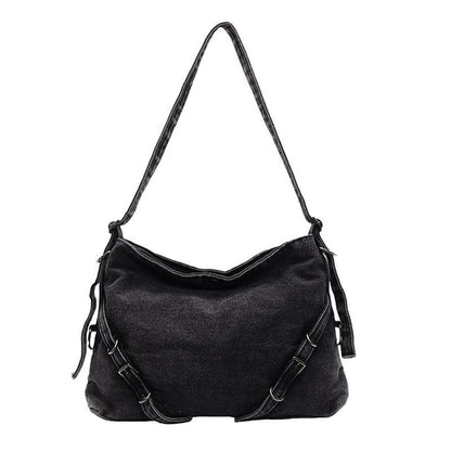 Bag Tote Denim Plain