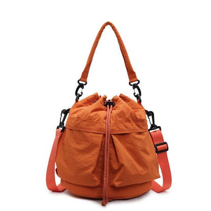 Sample Multi-Pocket Drawstring Backpack